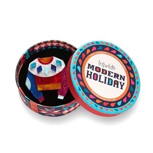 Erstwilder Festive Multicolor Brooch Seasonal Sweater Brooch